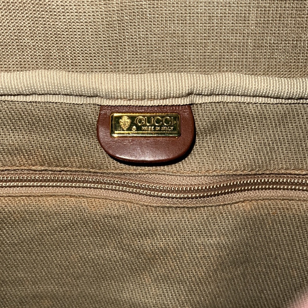 FLASH SALE🔥🔥🔥AUTHENTIC RARE💗 PRISTINE🔥🔥GUCCI CARRY ON/WEEKENDER💗W/COA💗💗💗 - Picture 14 of 17